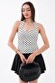 Women's Polka Dot Detailed Halter Neck Blouse 260593 - - 2