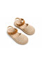 Girl's Straw Knitted Espadrille Shoes - 2