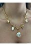 Seashell Charm Necklace (Steel)