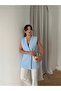 Shoulder-Cupped Flounce Vest