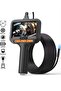 Industrial HD 1080P Endoscope Borescope Inspection Camera with 4.3” IPS Screen – 8mm IP68 Waterproof Snake Camera | 8 Adjustable LED Lights, Rigid Probe Cable 2M–100M | Rechargeable