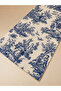 Toile De Jouy Duck Linen Runner - 130X40 cm - 4