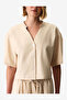 Women Alice Pastel Beige Shirt - 3