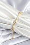 Brass Gold Color Star Model Women's Bracelet - 2