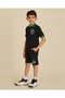 Boys Black KSA Mickey Polo T-Shirt - 2