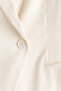 Slim Fit Linen-blend blazer - 7
