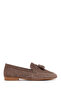 Women's Mink Tasseled Suede Leather Loafer 26Afd334010