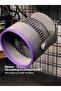 Fonzyr Series F 27 Circulation 1200 mAh Rechargable Desktop Fan Portable 360 Rotation Base Desktop/wall-mounted/hook Fan - 4