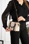 As 747 Gold Detailed Women's Hand and Shoulder Bag Cream Brown - 3