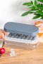 32-Piece Ice Box Ice Storage Container - Ice Mold with Push-Open Ice Cube Container - Anthracite Royaleks-Mp-7075 - 3