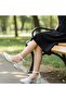 Silvery Girls' High-Heeled Shoes. - 2
