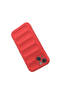 iPhone 14 Case with Camera Protection Flexible Silicone Finger Strip Brsa - 4
