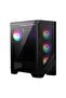 Msi mag forge 120a airflow tempered glass 6 x120mm auto rgb fan atx gaming case - 3