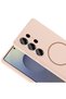 حافظة جالاكسي S26 الترا من السيليكون الناعم مع دعم MagSafe وحماية للكاميرا SHRP - 8