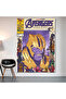Avengers: Endgame Thanos Comic Cover Wall Cloth Wall Tapestry First Quality Satin Fabric Poster
