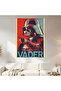 Darth Vader Pop Art Wall Covering Wall Tapestry First Quality Satin Fabric Poster - 2