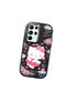 Samsung Galaxy S22 Ultra Compatible Case Camera Protector Black Silicone Couple Phone Case Kitty Pattern - 3