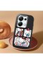 Poco M6 Pro 4g Compatible Case Camera Protector Black Silicone Couple Phone Case Kitty Pattern - 2