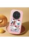 Vivo X300 Compatible Case Camera Protector Pink Silicone Couple Phone Case with Kitty Pattern - 2