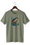 Fishing T-Shirt Carp Printed Nature Themed Outdoor Tshirt 100% Cotton