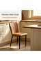 Modern Dining Chair,High Back with Soft Seat,for Kitchen, Dining Room, Living Room - 8