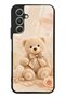 Samsung A54 Pearl Teddy Design Glossy Phone Case