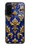 Samsung A26 Royal Sapphire Baroque Design Glossy Phone Case