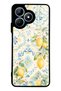Realme Note 50 Azure Lemon Garden Design Glossy Phone Case