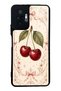Xiaomi Redmi Note 10 Pro Glossy Phone Case with Vintage Cherry Blossom Design