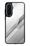 Samsung A37 Silver Titanium Edge Design Glossy Phone Case