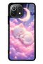 Xiaomi Mi 11 Lite Moonlit Dream Kitten Design Glossy Phone Case