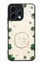 Oppo Reno 15 Ivory Lucky Clover Design Glossy Phone Case
