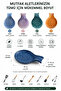 Handmade Ceramic Embossed Small Spoon Rest Blue Tile Pattern Decorative Green Spoon Coaster Kitchen Spoon Rest Countertop Lilac Spoon Stand Orange Ladle Spoon Holder - 4