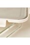 Kitchen Borosilicate Glass Storage Container with Locking Lid - Transparent / Gray - 1520 ml - 3