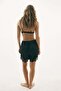 Lace-trimmed satin pyjama shorts - 5