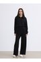 Vizyon New Season Petite Polo Collar Women's Sweatshirt - 3