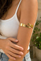 Aurea Gold Color Women's Arm Bracelet |   Pazu Bracelet - Adjustable - 2