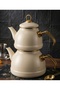 Bondy Enamel Special Design Non-Stick Surface Large Size Teapot Set Enamel Teapot |   Top 1.4 L – Bottom 2.6 L - 4