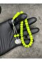 High-End Hareli Ankle-Length Crimped Amber Prayer Beads