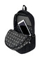 My Bag Is Coming Luxury Crinkle Fabric High School and Middle School Backpack School Bag with Monkey Keychain Gift - 7
