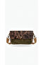 Genuine Leather & Canvas Hand and Shoulder Bag - 2