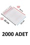 2000 Pieces 13X20+5 cm Transparent Adhesive Gelatin Bags Dowry Bags