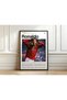 44 cm Cristiano Ronaldo CR7 Manchester United Poster | Vodafone Red Jersey Wall Art Print | Football Stats Poster | Soccer Decor for Bedroom Office | Fan Gift - 3