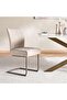 RIVINGTON DINING CHAIR FABRIC - BEIGE & ASH GREY