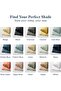 Double Duvet Cover Set 100% Cotton Charcoal - Soft, Pre-Washed Percale, Eco-Friendly, Lightweight and Breathable Bedding - 8