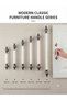 Doruk Furniture Cabinet Handle 96 mm - 128 mm - 160 mm - 192 mm - 224 mm - 320 mm Black-White-Gold-Smoke-Chrome-Antique Yellow 1St Quality Metal - 4