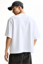 Baskılı Tişört Oversized Fit - 5