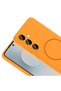 Galaxy S23 Fe Case Magsafe Supported Soft Silicone with Camera Protection Gzst - 6
