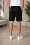 Men's 3-Piece Casual Shorts Set Black Gray Navy Blue with Pockets Comfortable Cut Knee Length - 7