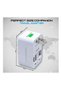 Travel Adapter, Worldwide All in One European Universal Adaptor, International Wall Charger P - 5